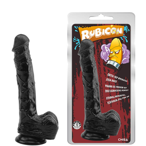 Prótese Realística com Escroto, Veias Salientes, Glande e Ventosa – CHISA LEVIATHAN PENIS – DI-178 - U
