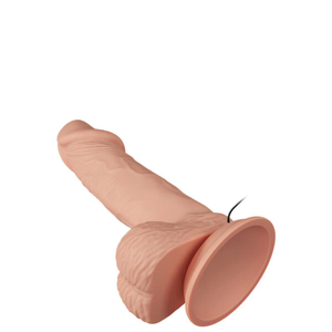 Pênis Realístico 19,4 cm com Vibração Multivelocidade – BEAUTIFUL ZEBULON – BW-008108ZR