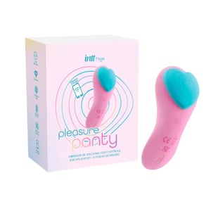 Vibrador Massageador de Calcinha - 9 Vibrações + Controle Remoto - Pleasure Panty - Rosa-IM0432