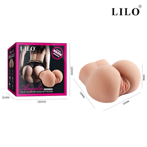 Masturbador masculino. Feito em formato de bunda, possui vagina e ânus - LILO CÓDIGO: MA157
