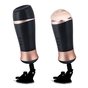 Masturbador masculino. Com 10 modos de vibração. Material sintético que imita com perfeição - VIPMIX CÓDIGO: MA095V