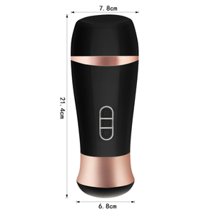 Masturbador masculino. Com 10 modos de vibração. Material sintético que imita com perfeição - VIPMIX CÓDIGO: MA095V