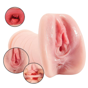 Masturbador Formato de Vagina e Ânus - The Realistic - CÓDIGO: MA018 - U