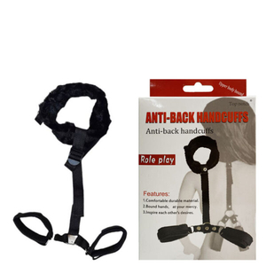 Algema de Contenção com Coleira – ANTI-BACK HANDCUFFS – SD-045