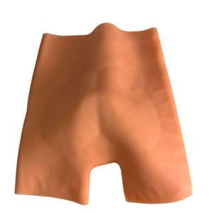 Cinta Peniana Estilo Short com Pênis Realístico com Escroto, Veias Salientes e Glande – Dildo Underwear – CP-040