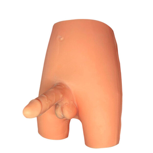 Cinta Peniana Estilo Short com Pênis Realístico com Escroto, Veias Salientes e Glande – Dildo Underwear – CP-040