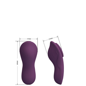 Vibrador Recarregável para Calcinha com Ímã e Controle via Aplicativo à Distância – PRETTY LOVE MANE – BW-022100HP