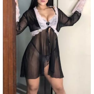 Robe Felícia-022 - Azul Marinho