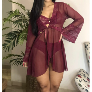 Robe Felícia-022 - Marsala - Marsala