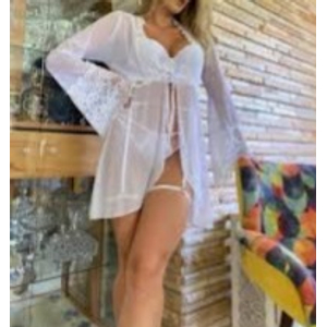 Robe Felícia-022 - Branco