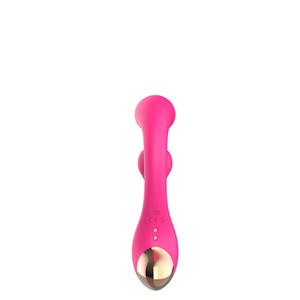 Vibrador Recarregável Ponto G com Estimulador Clitoriano Rotativo – SANI TURNINGG-SPOT – VR-171