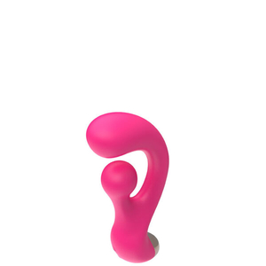 Vibrador Recarregável Ponto G com Estimulador Clitoriano Rotativo – SANI TURNINGG-SPOT – VR-171