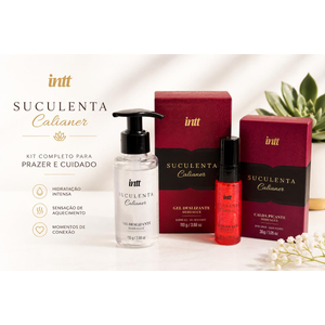 Kit Suculenta Calianer Sabor Merengue- Gel Deslizante + Calda Picante-IN0772-1 - U