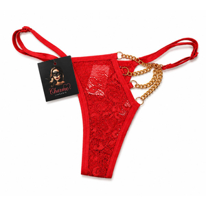 Tanga Pandora Correntes-3879 - Vermelho - Vermelho