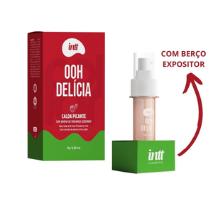 O Oh Delícia Calda Picante-11g - Morango Azedinho