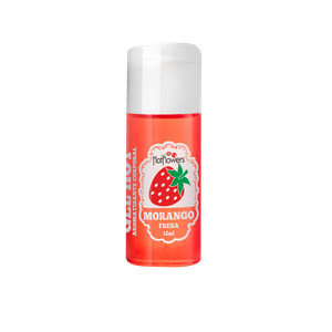 GEL COMESTIVEL HOT MORANGO 12ML HOT FORA DE LINHA