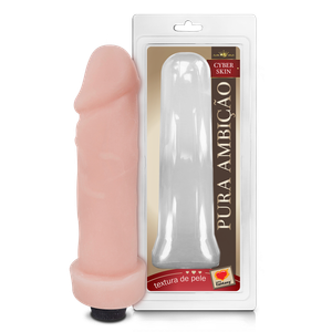 PROTESE SYBER SKIN COM VIBRO 20X5CM 102