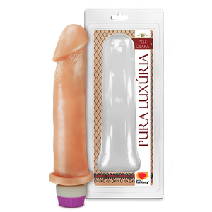 PROTESE Pênis Realístico com Vibro - 22 X 5,8 CM Referência: PC024