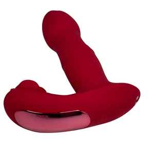 VIBRADOR MLPP3411 VAI VEM VERMELHO ESTMULADOR CLIT. APLICATIVO