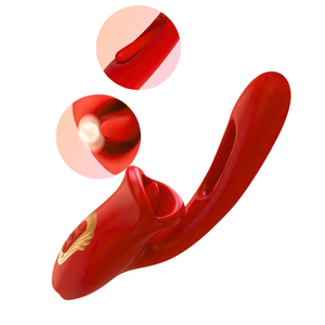 VIBRADOR FORMATO BOCA MLVE6250VM 10VIBROS