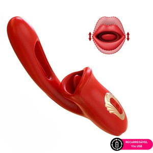 VIBRADOR FORMATO BOCA MLVE6250VM 10VIBROS
