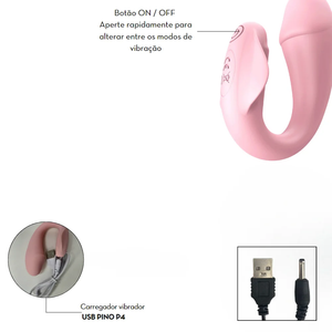 VIBRADOR CASAL MLPP1209 10 VIBRO APLICATIVO