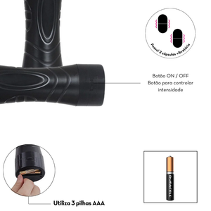 MASTURBADOR LANTERNA MAN1068 COM VIBRO MEAME
