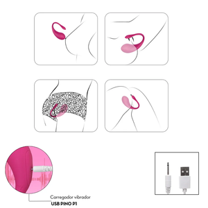 VIBRADOR CASAL MLPP2028PK DUPLO MOTOR 9 VIBRO COR PINK APLICATIVO