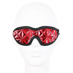 Venda para os Olhos com Acabamento Brilhante em Alto Relevo, Forro Interno e Tira Ajustável – 3R IMPORT – SD-191