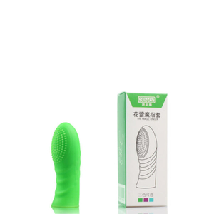 DEDEIRA  em Silicone com Saliências Massageadoras – FV002