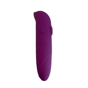 VIBRADOR Ponto G Formato Golfinho com Textura Aveludada – GOOD VIBE TOYS – GO-025 3R