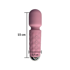 VARINHA MAGICA MLVM3122 10 VIBROS RECARREGAVEL