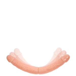 PROTESE Realístico 36 cm Duplo com Vértebra e Veias Salientes – DOUBLE DONES MY FLORENCE – BW010011G DUPLA 3R