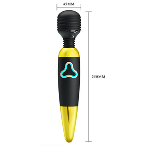MASSAGEADOR Recarregável Corporal com 7 Modos de Vibração – PRETTY LOVE BODY WAND – BW-055010-2