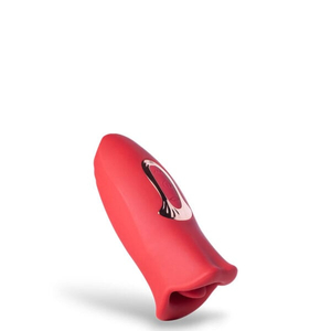 VIBRADOR Recarregável que Simula Beijo Francês Formato Boca com Língua – GOOD VIBE TOYS – LR-220
