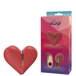 ESTIMULADOR Estimulador Duplo Recarregável Formato Coração com Língua e Ondas de Pressão – GOOD VIBE TOYS – EC-016.