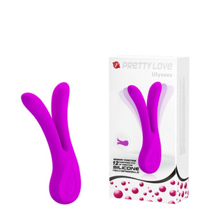 VIBRADOR Recarregável com 12 Modos de Vibração – PRETTY LOVE ULYSSES – BI-014475