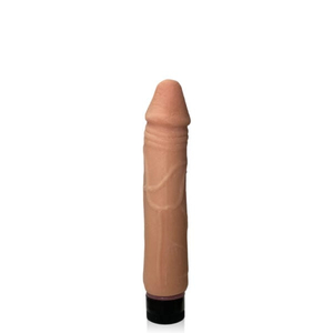 PROTESE Pênis Realístico 22,5 cm com Vibração Multivelocidade, Possui Glande e Veias – VIBRATION LURE – DI-021