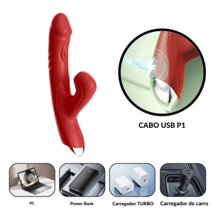 Vibrador com tecnologia de vibroar e múltiplas vibrações MLVO5218