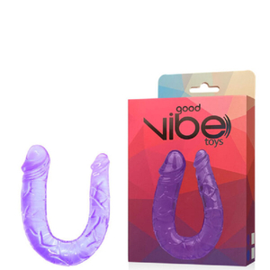 PROTESE Penetrador com Ponta Dupla, Veias Salientes e Glande – GOOD VIBE TOYS