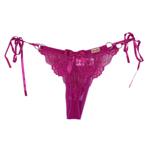 FIO de Renda com Fitas para Amarrar - Lingerie Sensual - Tô cansada