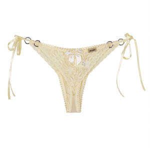 FIO de Renda com Fitas para Amarrar - Lingerie Sensual - Tô cansada