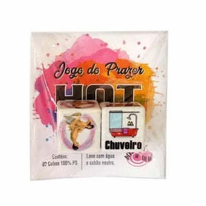 DADO JOGO DO PRAZER HOT COLOR (2 DADOS) ER-04