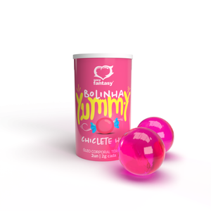CÁPSULA BEIJÁVEL - YUMMY CHICLETE HOT COM 2 UN - 2G