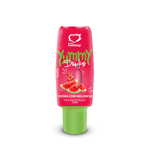 GEL TÉRMICO ALCOÓLICO BEIJÁVEL - YUMMY DRINKS VODKA COM MELÂNCIA - 15ML
