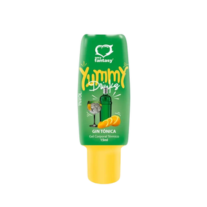 GEL TÉRMICO ALCOÓLICO BEIJÁVEL - YUMMY DRINKS GIN TÔNICA - 15ML