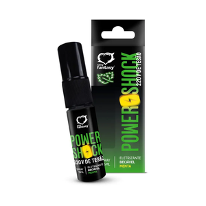 SPRAY ELETRIZANTE BEIJÁVEL - POWER SHOCK MENTA - 15ML