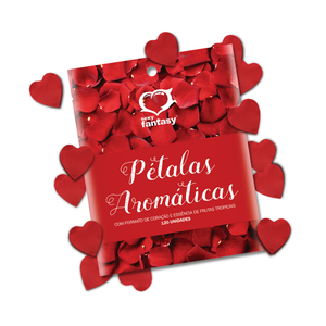 PÉTALAS AROMÁTICAS DE CORAÇÃO - 120 UN