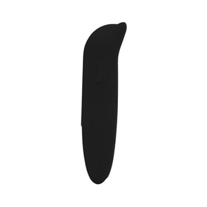 VIBRADOR PARA PONTO G A PILHA - GOLFINHO PRETO