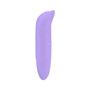 VIBRADOR PARA PONTO G A PILHA - GOLFINHO LILÁS